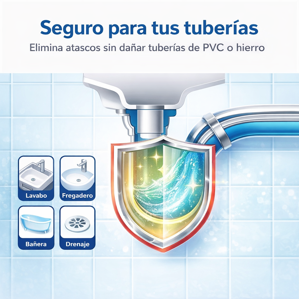 Limpiadores de Desagües Potente