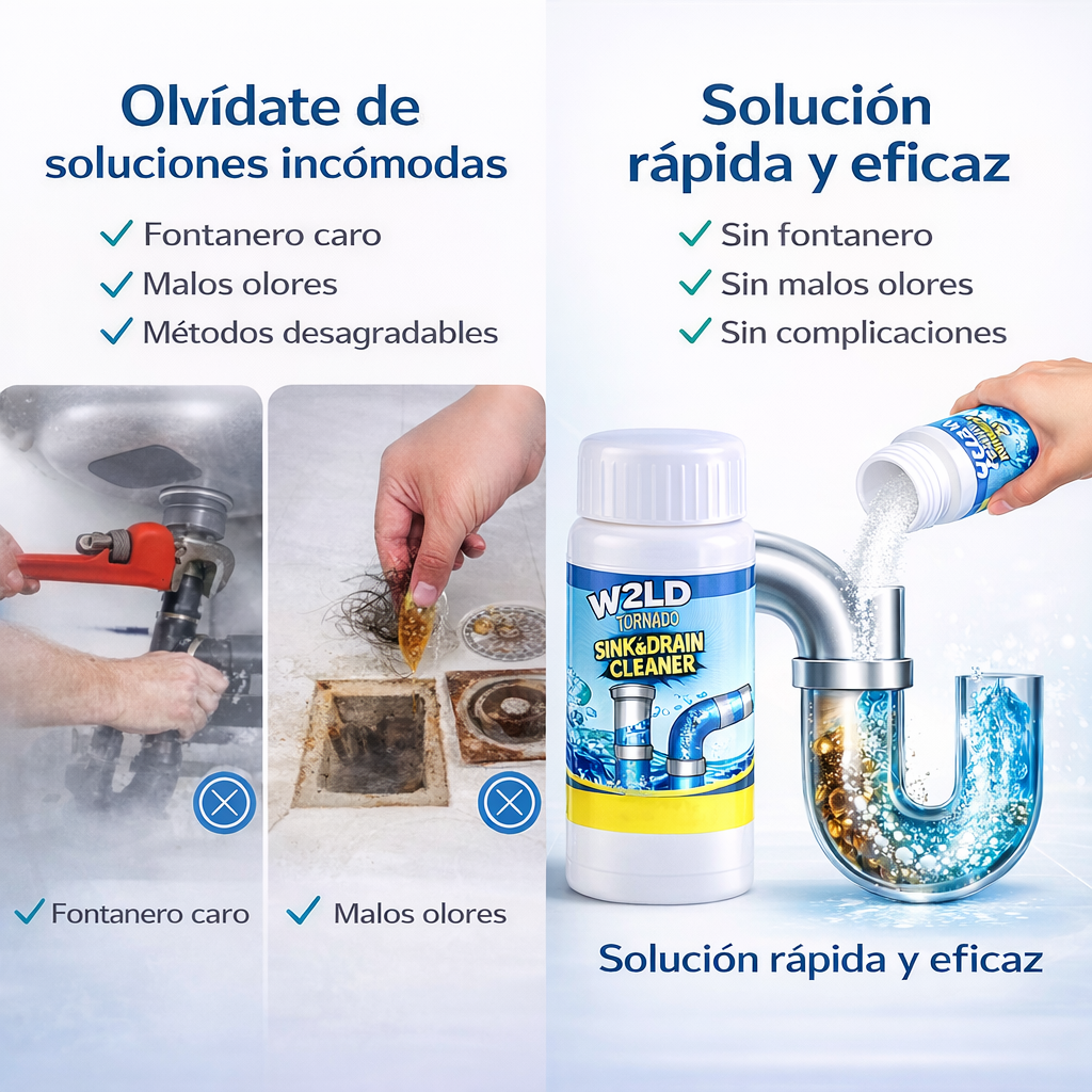 Limpiadores de Desagües Potente